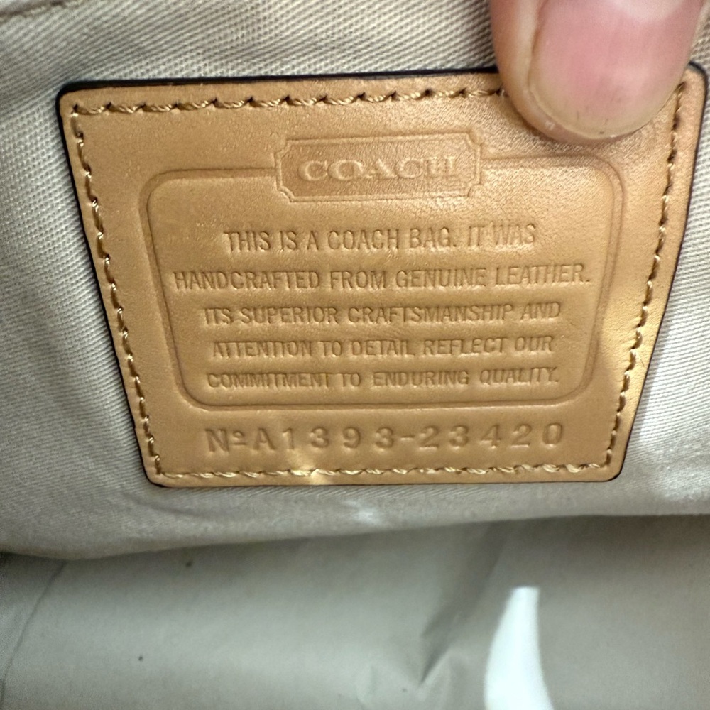 Coach LEGACY LARGE DOG LEASH DUFFLE 23420 | REED KRAKOFF ERA | SAND LEATHER 2013 - Picture 16 of 16